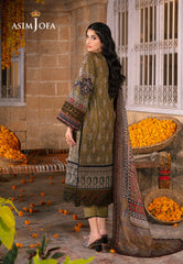Asim Jofa Aira Summer Prints Ajar-23 Embroidered Lawn 3 Pcs