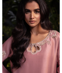 Luna By Mariam Malik Stitched 2 Piece Luxe Silk Pret Collection'2025-LUNA- Luxury Pret'24  - 12