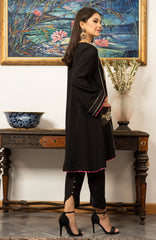 Joy Pret By Zaaviay Stitched Siyah (Kurti Only)