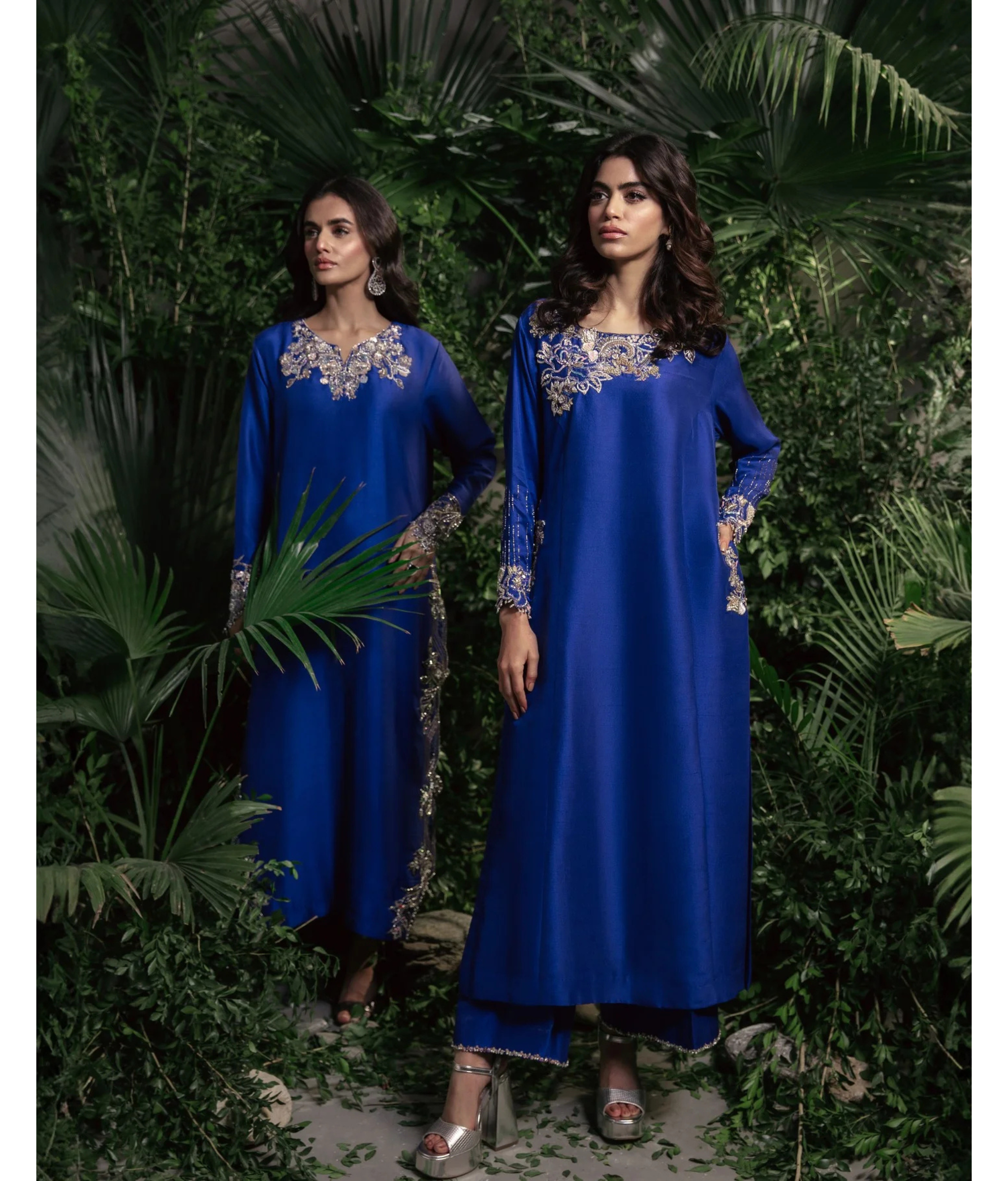 Luna By Mariam Malik Stitched 2 Piece Luxe Silk Pret Collection'2025-LUNA- Luxury Pret'24  - 2