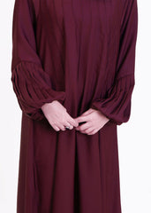 Abaya.Pk Arfaana'h Maroon Abaya