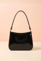 Fineur Shoulder Bag Shiny Crush - Black
