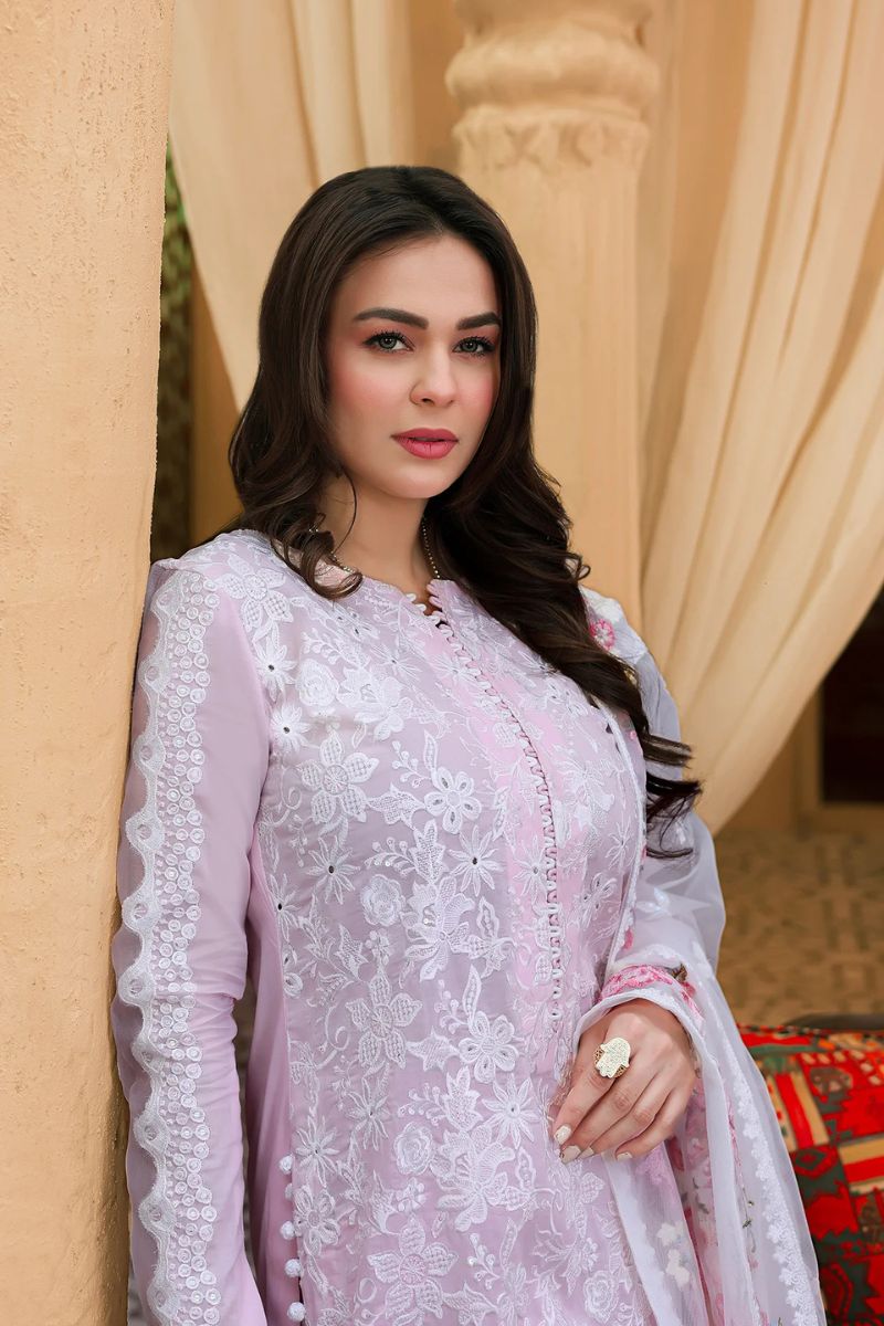 Tabeer By Mariam Malik Unstitched 3 Piece Summer Collection'2025-Floret