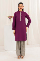 Aayra Stitched Summer Collection'2025-AY663- Plum Mist 2Pc