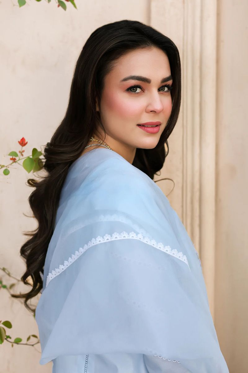 Tabeer By Mariam Malik Unstitched 3 Piece Summer Collection'2025-Azure