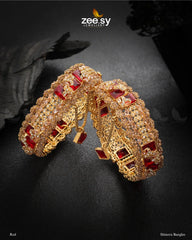 Shinora Bangles Red - Zeesy Jewellery