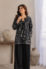 Urban Cut Premium Cotton Embellished Printed Shirt-C0302