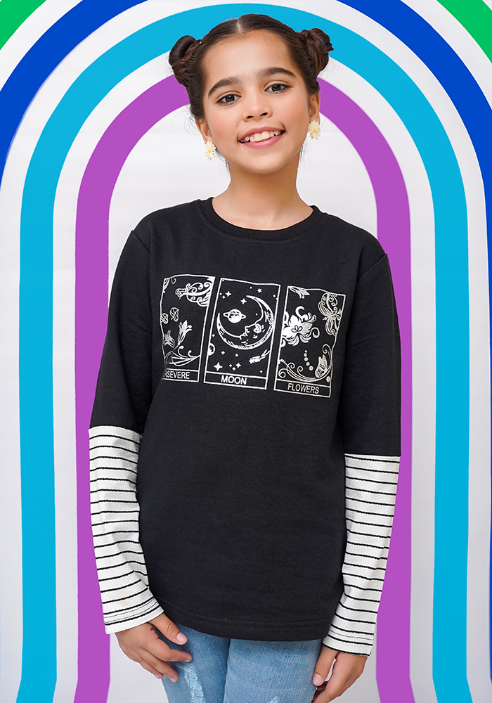 Terry Printed T-Shirt - Wear Ochre