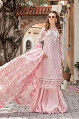 Maria B M Prints Unstitched 3 Piece Lawn Eid Suit-MPT-1807-B