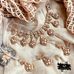Made For Her-Elara Necklace Set - KSH1071