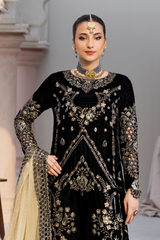 Andaz e Makhmal By Zebtan Unstitched 3 Piece Luxury Formals Collection'2026-ZAM-10