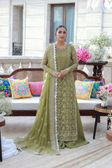 Gulmina Unstitched 3 Piece Luxury Chiffon Suit-Abeeha
