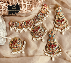 Made For Her-Suroor Hyderabadi Choker Set - LNS1026