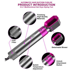 Hot Brush 5 In 1 Hair Dryer-FT-0285in1HD