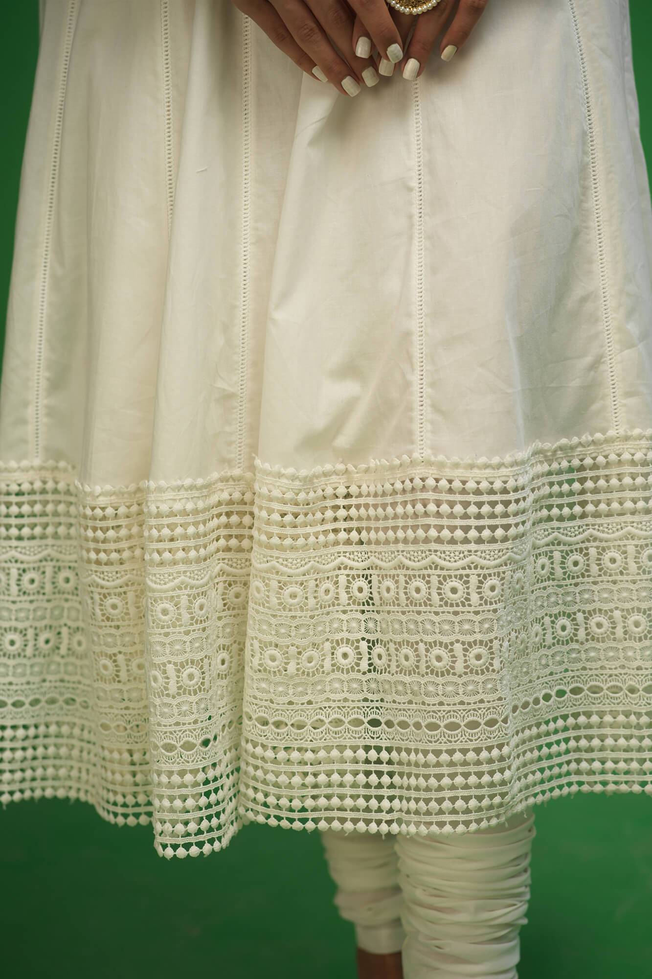 Zaaviay Pret Collection Snow Flake (Three Piece)