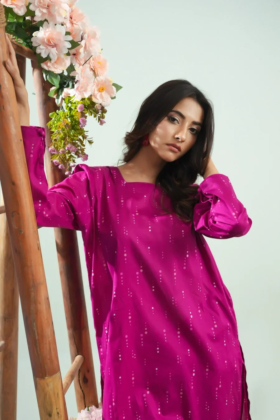 Dhaga Stitched 2 Piece Lawn Collection'2025-Matching separate 0046
