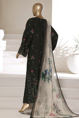 Sada Bahar Stitched 3 Piece Summer Kaftaan Suit-PR-723 K.GREEN