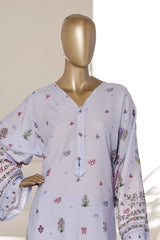 Sada Bahar Stitched 3 Piece Summer Kaftaan Suit-PR-725 SKY