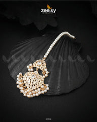 Anusha Bindiya Golden White - Zeesy Jewellery