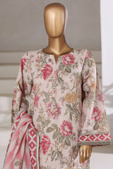 Sada Bahar Stitched 3 Piece Khaddar With Shimmer Collection'2025-KD-PR-7538-Skin