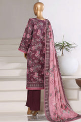 Sada Bahar Stitched 3 Piece Khaddar With Shimmer Vol-02 Collection'2025-KP-PR-7556-Falsa