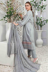 Zairah by Tawakkal Unstitched 3 Piece Leather Peach Suit-LP-7580