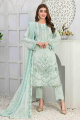 Zairah by Tawakkal Unstitched 3 Piece Leather Peach Suit-LP-7586