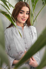 Zairah by Tawakkal Unstitched 3 Piece Leather Peach Suit-LP-7588