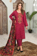 Sharmin by Tawakkal Unstitched 3 Piece Viscose Suit-SV-7595