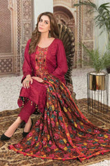 Sharmin by Tawakkal Unstitched 3 Piece Viscose Suit-SV-7595