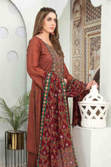 Sharmin by Tawakkal Unstitched 3 Piece Viscose Suit-SV-7596