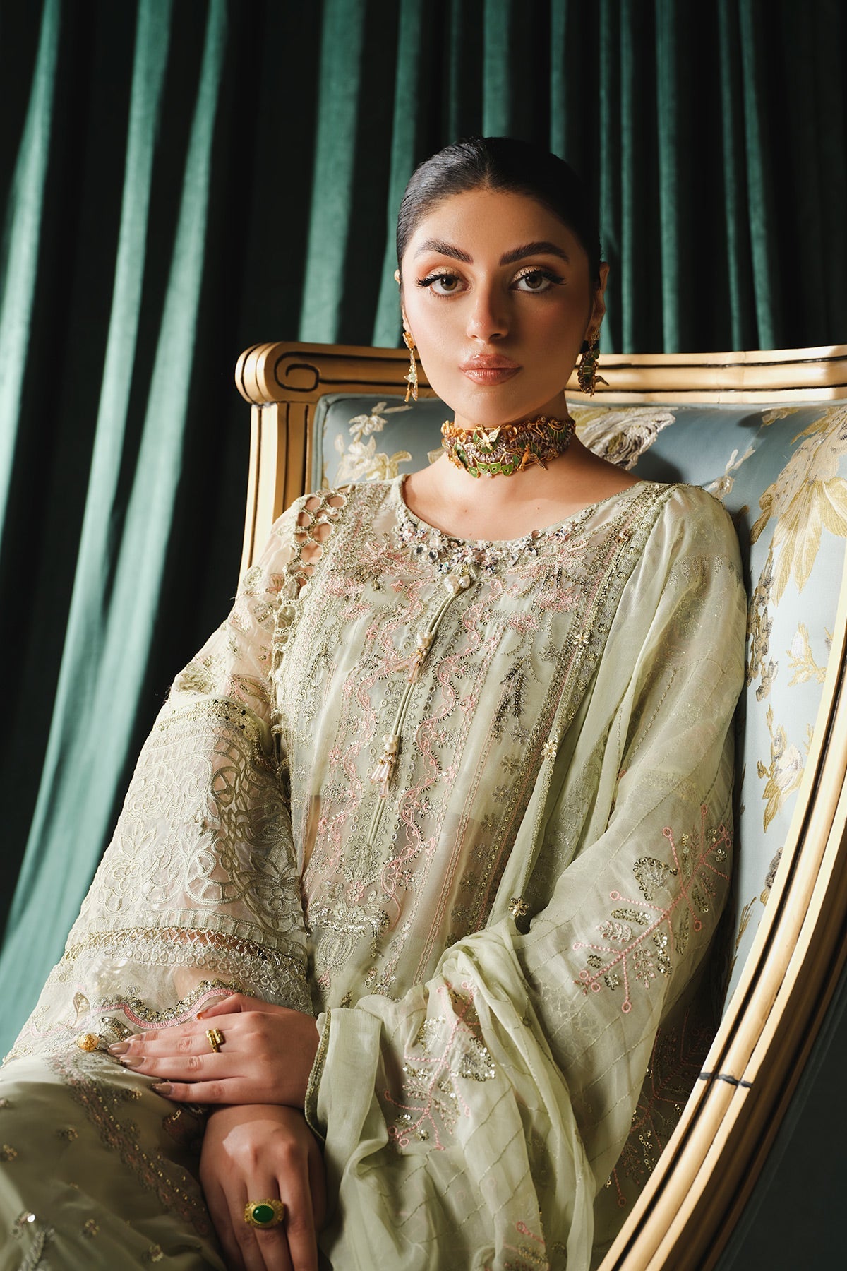 Ayla Paras By Pasha Unstitched 3 Piece Luxury Formals Collection'2024-PR103 : Regalia