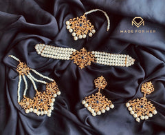 Made For Her-Curly Choker Set - KAHD200
