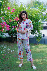 Dhaga Stitched 2 Piece Poly Cambric Collection'2025-Stila