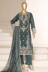 Signature By Sada Bahar Stitched 3 Piece Festive Emb Vol-02 Suit-ED-7714-GREEN