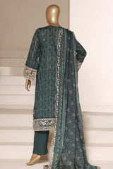 Signature By Sada Bahar Stitched 3 Piece Festive Emb Vol-02 Suit-ED-7714-GREEN