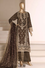 Signature By Sada Bahar Stitched 3 Piece Festive Emb Vol-02 Suit-ED-7716-KAI GREEN