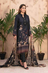 Mahiri by Tawakkal Unstitched 3 Piece Digital Printed Linen Suit-M-7730