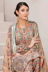 Manahil by Tawakkal Unstitched 3 Piece Digital Printed Linen Suit-M-7767