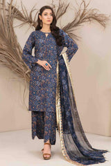 Manahil by Tawakkal Unstitched 3 Piece Digital Printed Linen Suit-M-7769