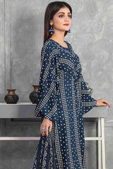Malena by Tawakkal Unstitched 3 Piece Digital Printed Linen Suit-M-7833