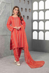 Malena by Tawakkal Unstitched 3 Piece Digital Printed Linen Suit-M-7834