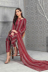 Malena by Tawakkal Unstitched 3 Piece Digital Printed Linen Suit-M-7837