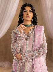Anayra Amal - Ayra - Lavender Kali Panels Shirt With Trousers & Dupatta