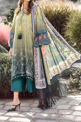 M Print by Maria B Unstitched 3 Piece Winter Collection'2023-MPT-2007-A