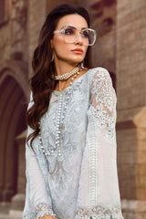 Voyage A Luxe by Maria B Unstitched 3 Piece Luxury Eid Lawn Suit-MVL-07-A