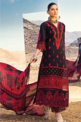 Zainab Chottani Unstitched 3 Piece Luxury Chikankari Lawn Collection'2023-ZC-07-A