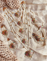 Made For Her-Shahbano 5-Layer Hyderabadi Set - WM1122