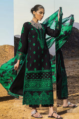 Zainab Chottani Unstitched 3 Piece Luxury Chikankari Lawn Collection'2023-ZC-07-B
