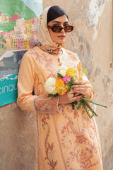Tesoro Hemline by Mushq Unstitched 3 Piece Spring Summer Lawn Suit-HML-07-B
